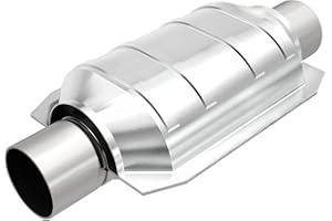MAGNAFLOW EXHAUST PRODUCTS MagnaFlow 334105 California Grade Universal Catalytic Converter, 2.25" Inlet/Outlet (CARB Compliant)