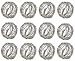 Godinger Set OF 12 Round Mesh Napkin Rings