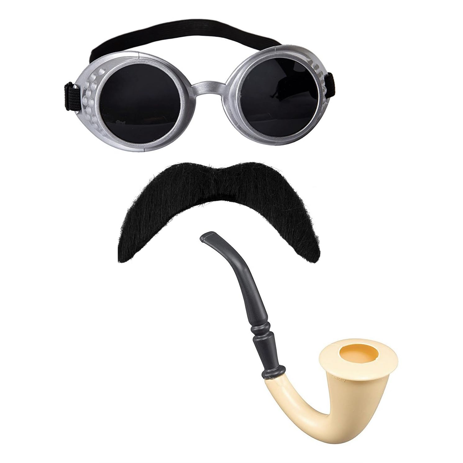 Rock Crazy Escape Pilot Grandpa Fancy Dress Costume (WORLD BOOK WEEK DAY)