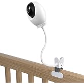OkeMeeo Gooseneck Camera Mount for Tapo C260 Indoor Pan/Tilt Wired Security Camera, No-Drill Clamp Mount, 15.7 inch