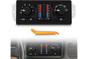 YiZenion Climate Control Panel, Air Conditioning Control Module Panel Compatible with Chevrolet Silverado 1500 2003-2006, GMC