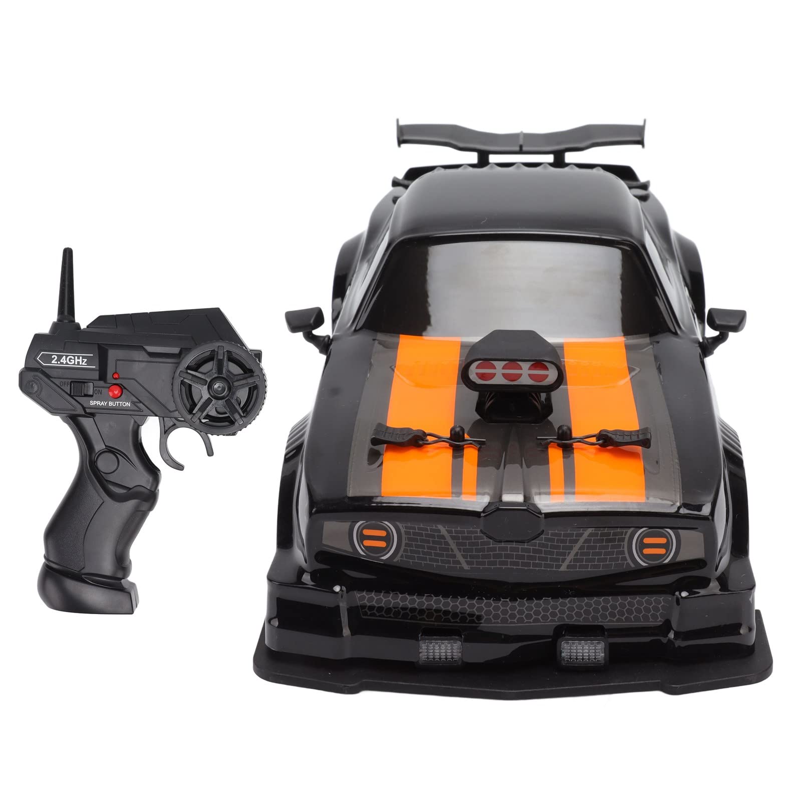 Keenso 16A04 1:16 RC Drift Car Simulated 4 Wheel Drive with LED Light RC Car Toy for Over 6 Entertainment