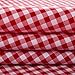 Oilcloth International Oilcloth Gingham Red Fabric By The Yard