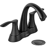 Matte Black Bathroom Faucet, Lava Odoro 4 Inch