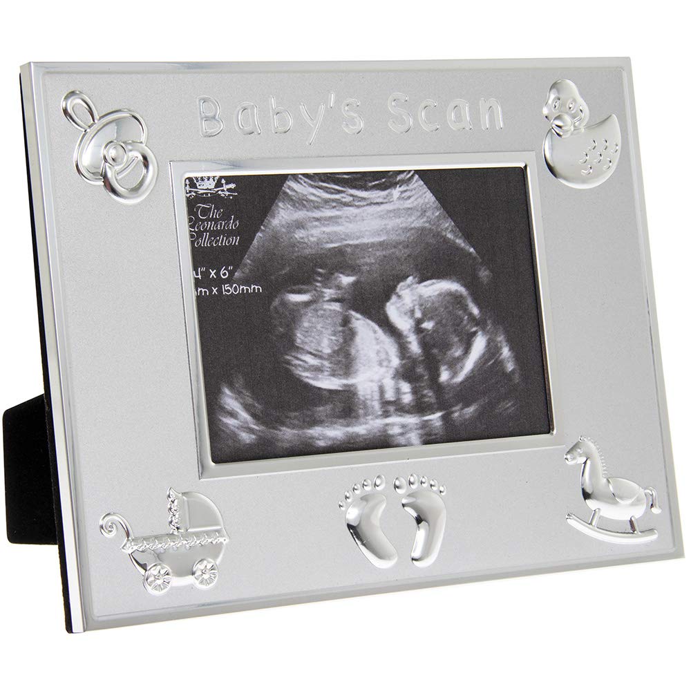 L&P Silver Baby Photo Frames 5" x 3.5" (Silver)