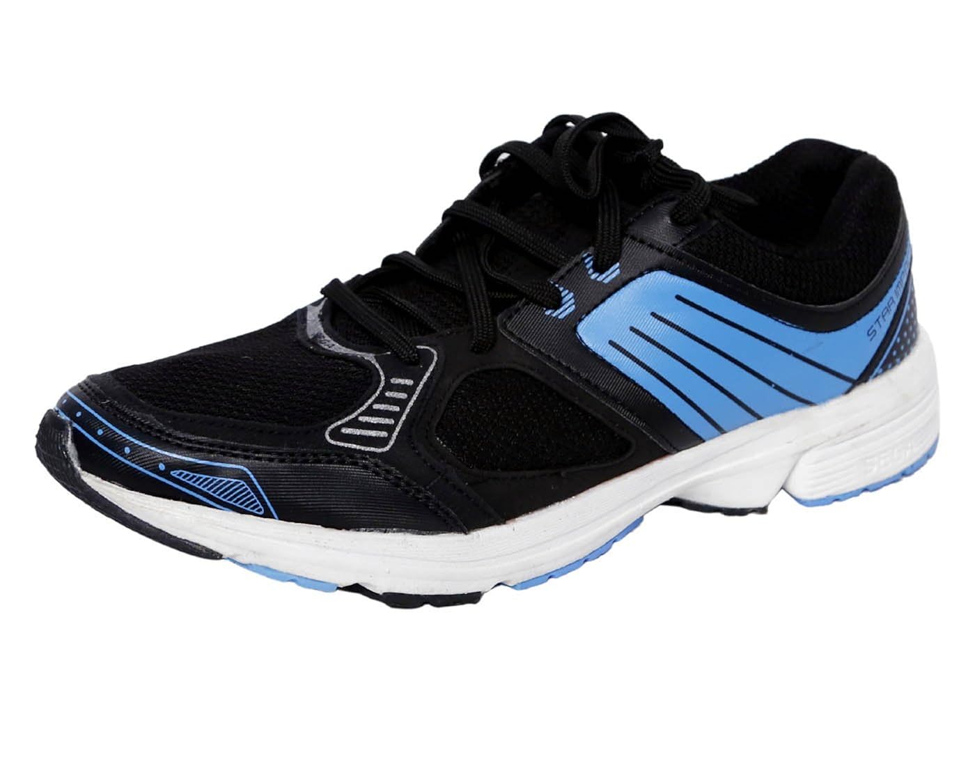 Buy SEGA Advantage Running Shoes (10) Black at Amazon.in