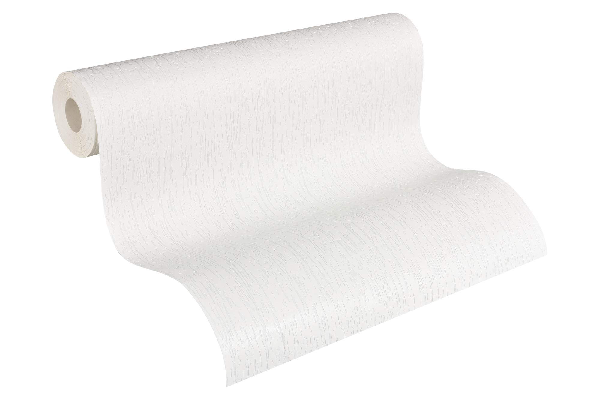A.S. Création Paintable Non-Woven Wallpaper 10.05 x 0.53 m Made in Germany 168917 1689 White – 17