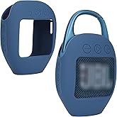 Lebakort Silicone Cover Compatible with JBL Clip 5 Portable Speaker (Blue Cover)