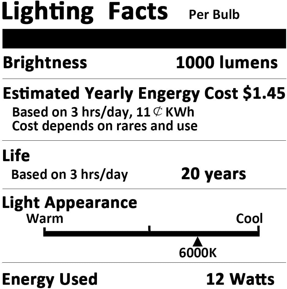 Motion Sensor Light Bulbs, Aukora 12W (100-Watt Equivalent) E26 Motion Activated Dusk to Dawn Security Light Bulb Outdoor/Indoor for Front Door Porch Garage Basement Hallway Closet(Cold White 2 Pack) - - 