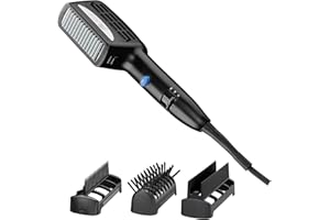 Conair SD9C Textured 3-in-1 Ceramic Dryer and Styler, 1875 Watt Blow Dryer with 3 Attachments, Detangle, Straighten, Volumize