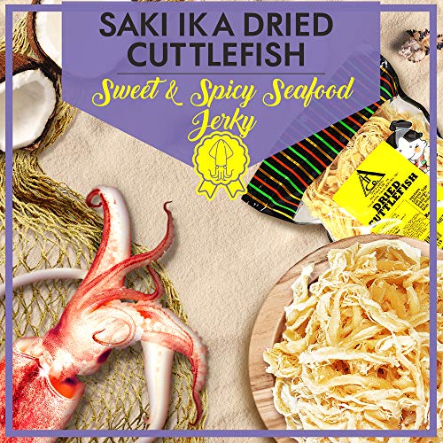 Asia Trans Saki Ika Dried Cuttlefish Snack Hawaiian Seafood Jerky