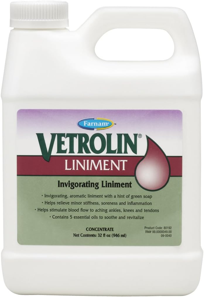 Farnam Vetrolin Liniment Equine Horse Leg Muscle BigaMart