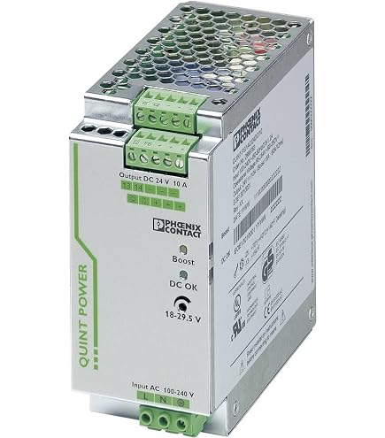 QUINT POWER 電源ユニット 24V 10A Amazon.com: PHOENIX CONTACT QUINT-PS/1AC/24DC/10 (2866763), DIN