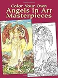 Color Your Own Angels in Art Masterpieces (Dover Art Coloring Book) by Marty Noble