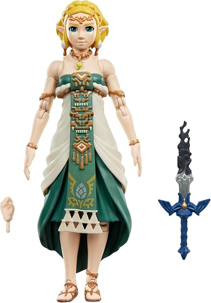 Hasbro The Legend of Zelda Heroes of Hyrule Princess Zelda | The Legend of Zelda: Tears of the Kingdom Premium Collectible 6-