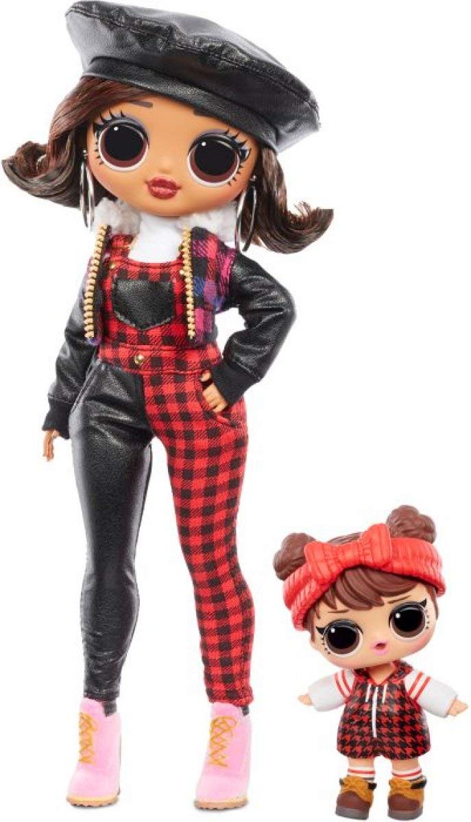 L.O.L. Surprise! O.M.G. Winter Chill Camp Cutie Fashion Doll & Babe in The Woods Doll with 25 Surprises