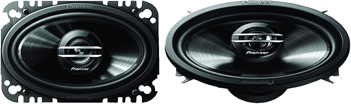 Pioneer Ts-G4620s G-Series 4" X 6" 200-Watt 2-Way Coaxial Speakers 8.30in. x 6.90in. x 2.60in.