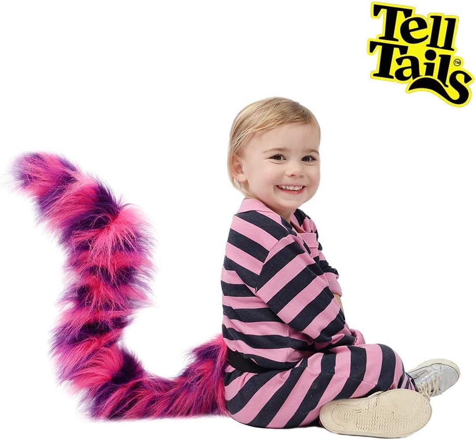 TellTails Crazy Cat Costume Tail for Kids, Unisex, One Size