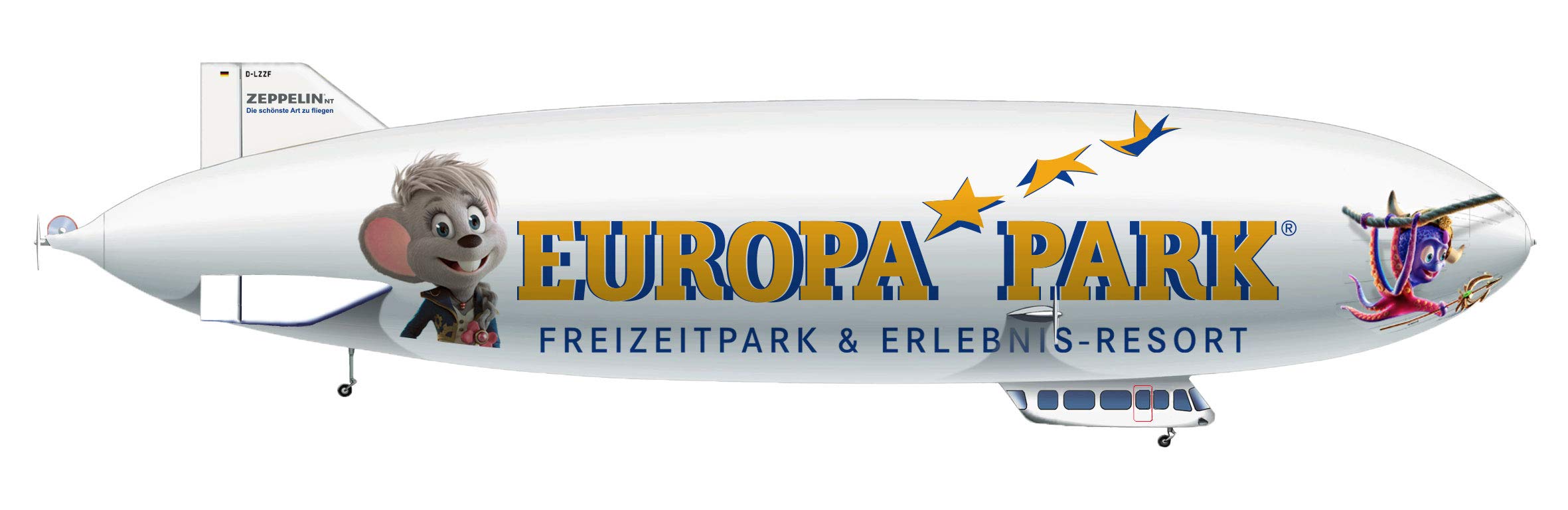 herpa Zeppelin NT Shipping Company Europa-Park