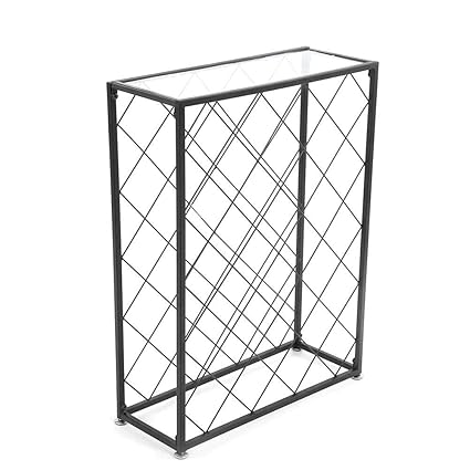 Amazon Com Cocoarm 32 Bottles Wine Rack Free Standing Wine
