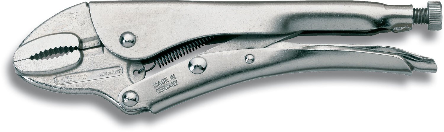 HAZET 757-12 300 mm Grip Pliers - Nickel-Plated