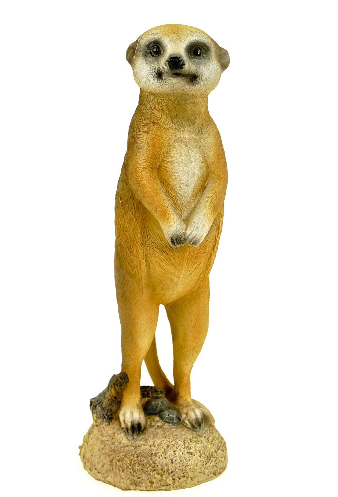 Kremers Schatzkiste Small Meerkat Standing Garden Figure 20 cm Meercat Animal Figure