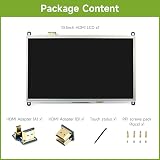 Waveshare 10.1 inch Control Panel 1024x600 Resistive Touch IPS for Raspberry Pi view 2