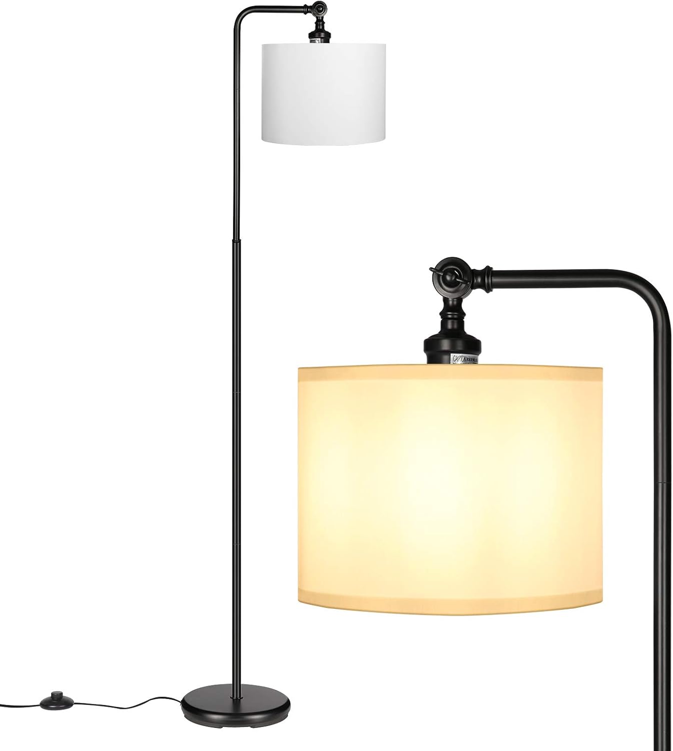 white bedroom lampshade