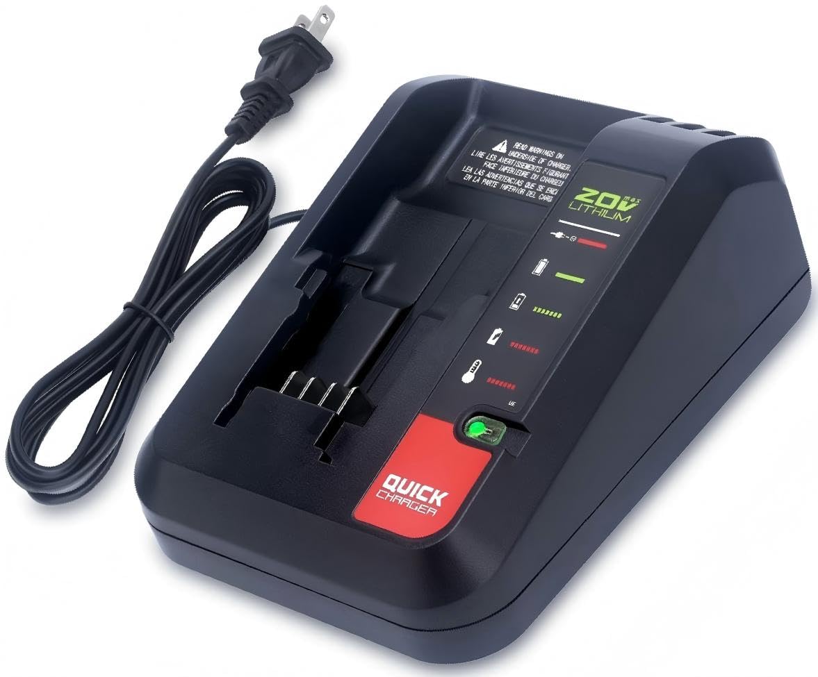 Photo 1 of 20V Max Fast Charger Compatible with Black & Decker 20V and Compatible with Porter-Cable 20 Volt MAX Lithium Batteries PCC680L PCC685L LBXR20 LBXR2020, Compatible with Porter Cable Charger PCC692L