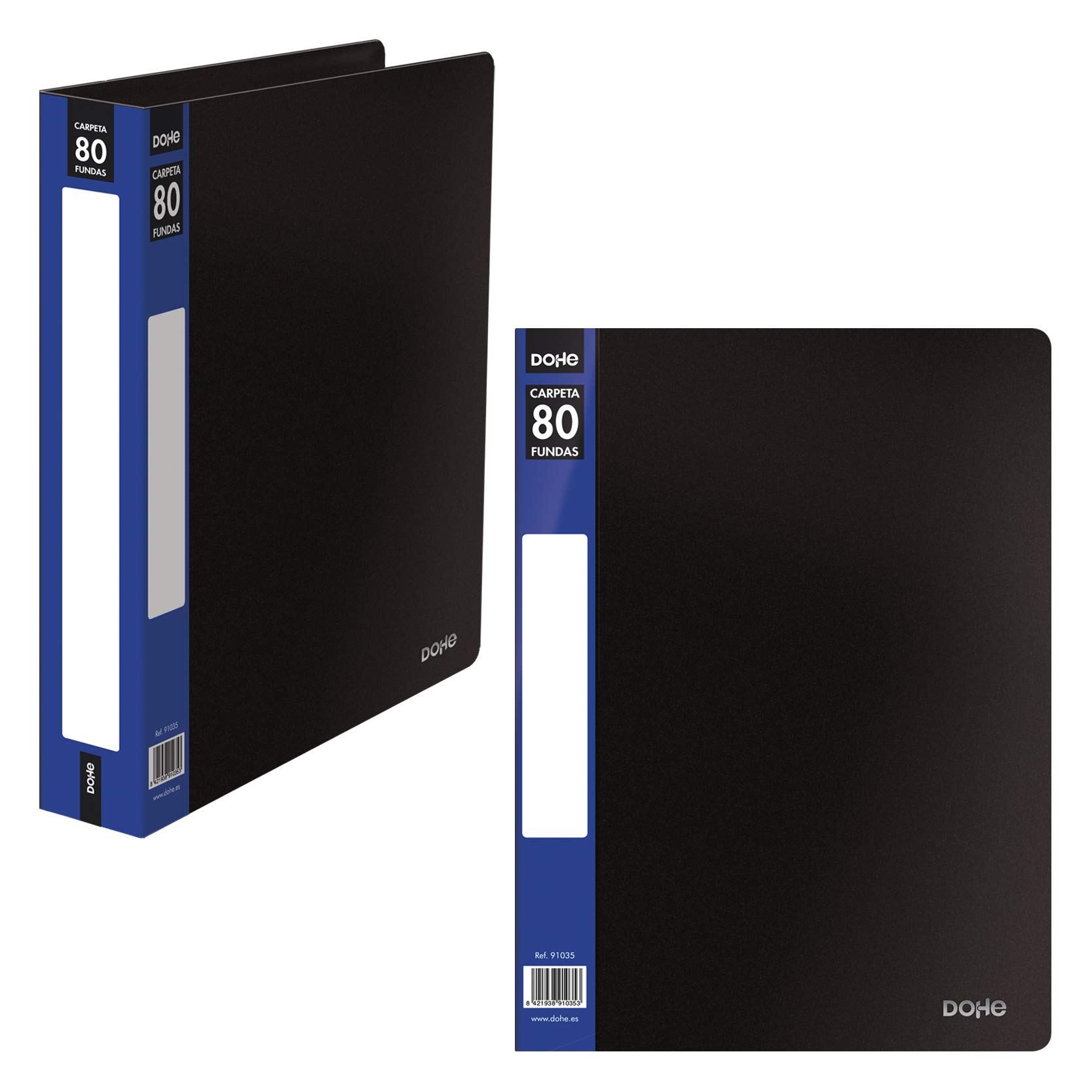 Dohe - 80 Pockets - 80 Mic, Black Spine - Customisable