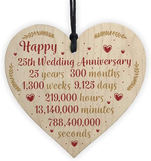 what to get husband for 25th anniversary