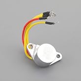 Topteng Regulator Rectifier, Motorcycle 4 Wire Voltage Regulator Rectifier fits for Johnson Evinrude Outboard 4.5hp-60hp 173692 581366 581778