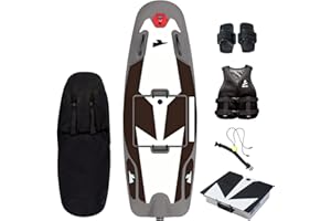 High-Speed Electric Surfboard 12 KW Water Jet Surf Board,Max-Speed of 55 KM/h,Battery Life of 60 Min,IP67 Waterproof,Carbon F