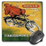3dRose BLN Vintage Bicycle Advertising Posters