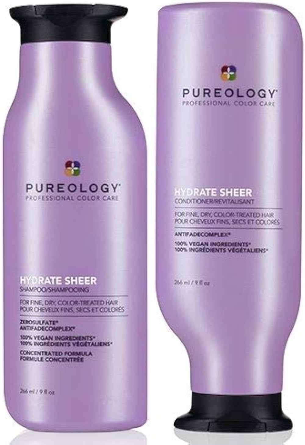 Pureology Hydrate Sheer Shampoo and Conditioner Duo 266ml 2020