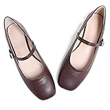 LUXINYU Women Mary Jane Flats Comfortable