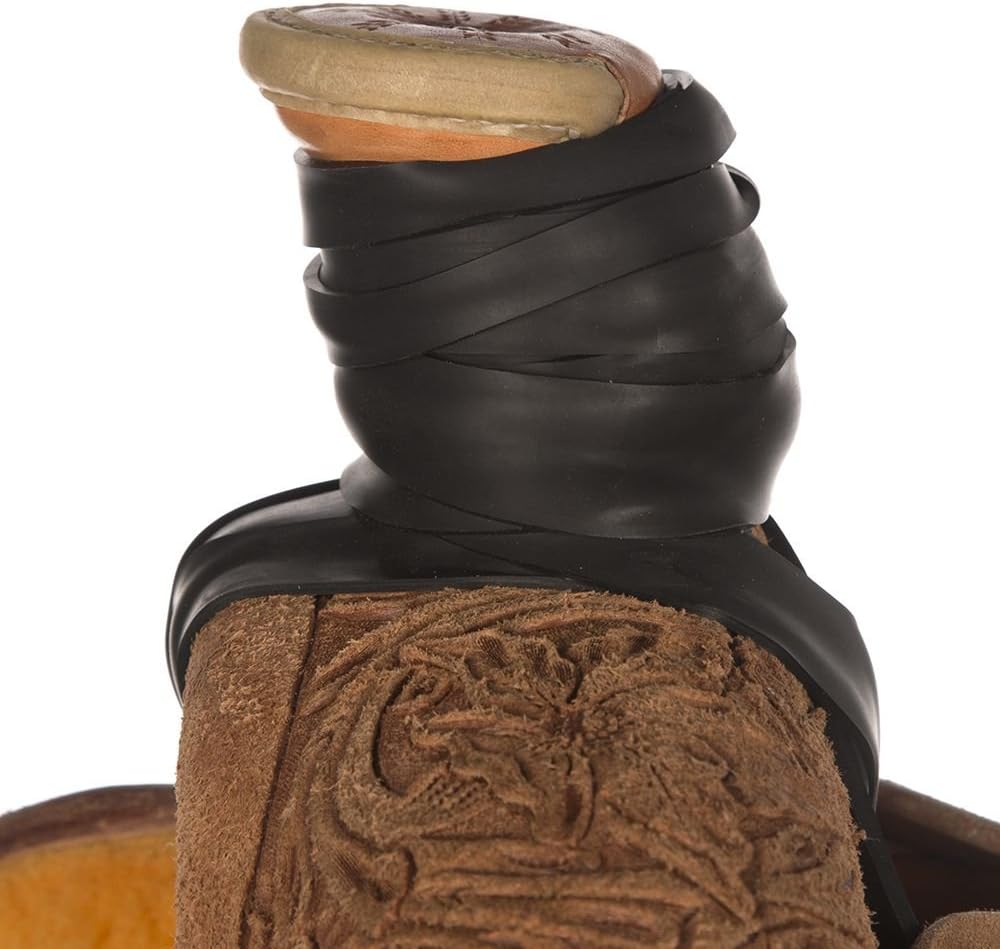 Betterdally Saddle Horn Dally Wrap Black Pet Supplies