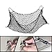 Zone Tech Mesh Vehicle Organizer Premium Quality Sturdy Black Net Item Trunk Cargo Car Organizer