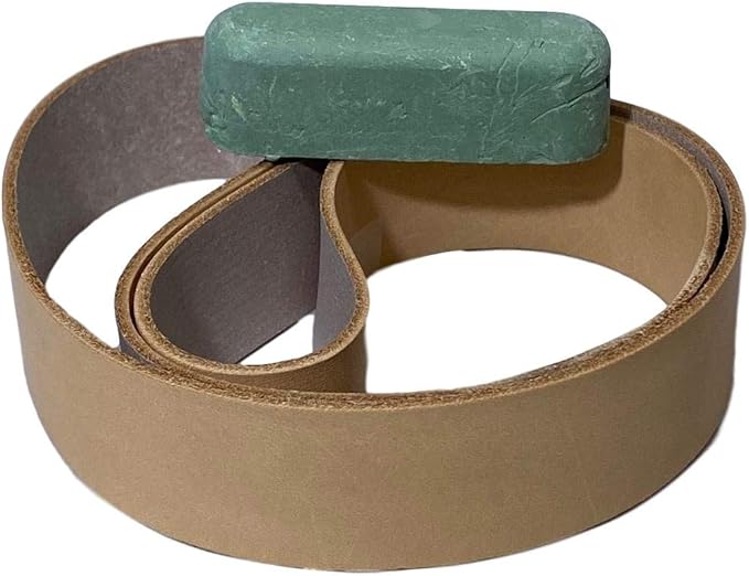 Premium 1" x 30" Leather Honing & Polishing Belt