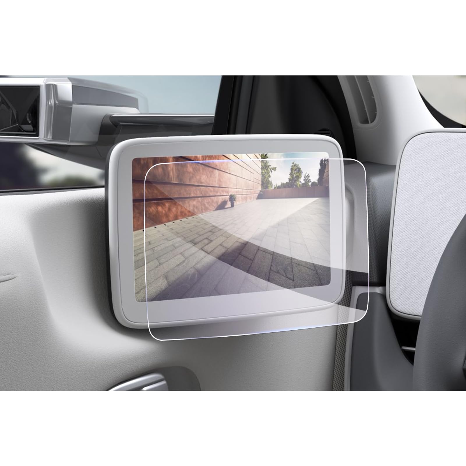 GAFAT Hyunda-i Ioniq 5N Facelift 2021-2024 2025 Screen Protector for Digital Rear View Mirror, Ioniq 5 Screen Protector, Compatible with Hyundai Ioniq 5 Accessories, 9H Anti-Scratch