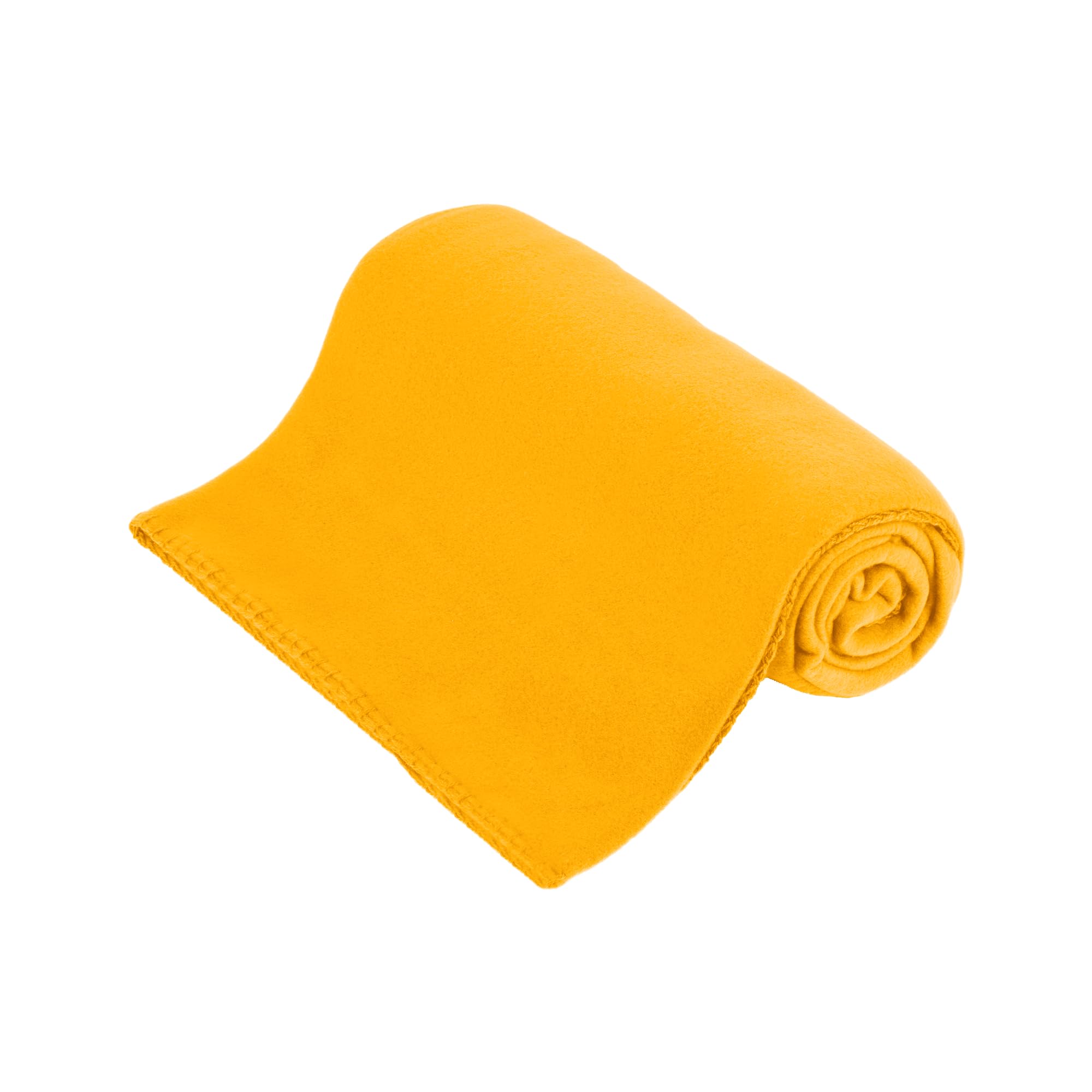 Teesa Fleece Blanket 130x150 cm Yellow TSA8900-3