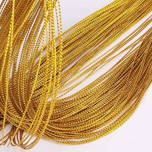 Senkary Metallic Cord String Jewelry Braided Thread For Ornaments