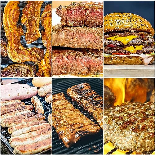 HULISEN Smashed Burger Kit, Stainless Steel Burger Press, Grill Spatula