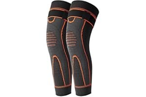 GINTBN Leg Warmers for Men, Winter Cycling Leg Warmers Sports Long Leg Sleeves for Outdoor Sports Leg Protection