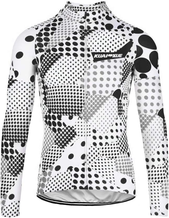 Per uomo Maglia da ciclismo Manica lunga Inverno Bicicletta
