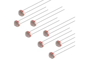 uxcell 20pcs Photoresistor LDR 4mm Light-Dependent Resistor Sensor GL4516