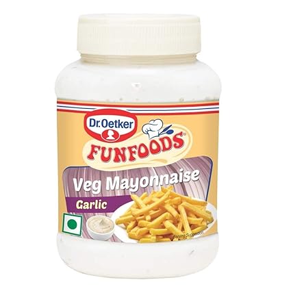 Funfoods Garlic Mayonnaise Eggless, 250g