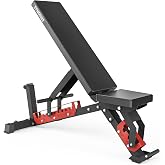 Synergee Adjustable Wing Back Bench &ndash; Weight Bench for Home Gym