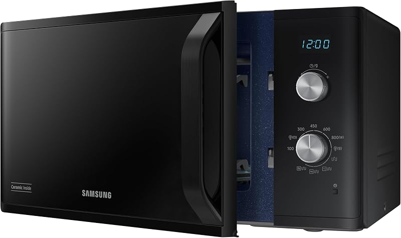 Samsung 23L 800W TDS Sistema Preto Micro-ondas com Grill MG23K3614AK/E1