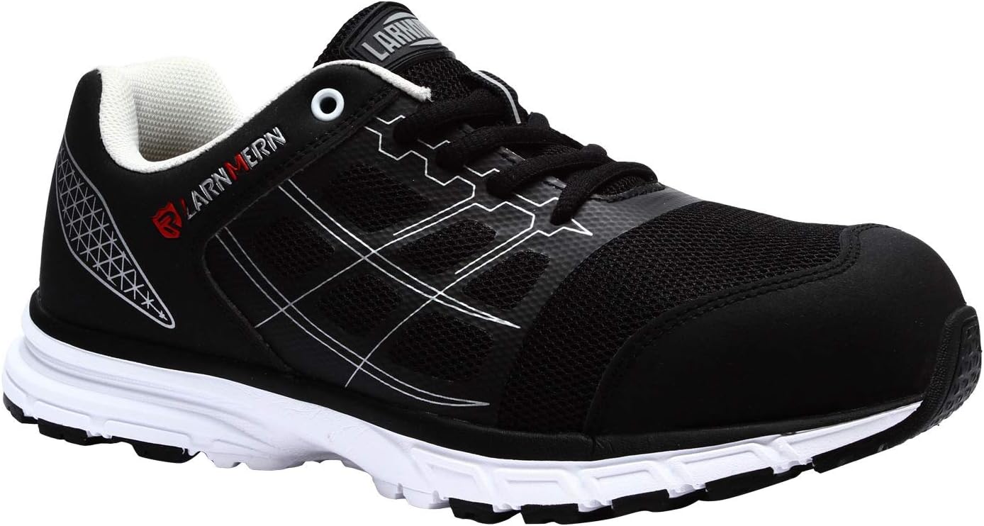 Steel Toe Work Safety Shoes Men Reflective Casual Breathable Outdoor Sneakers